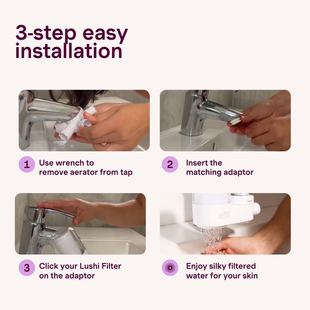Lushi Filter™ Tap & Bath Water Filter